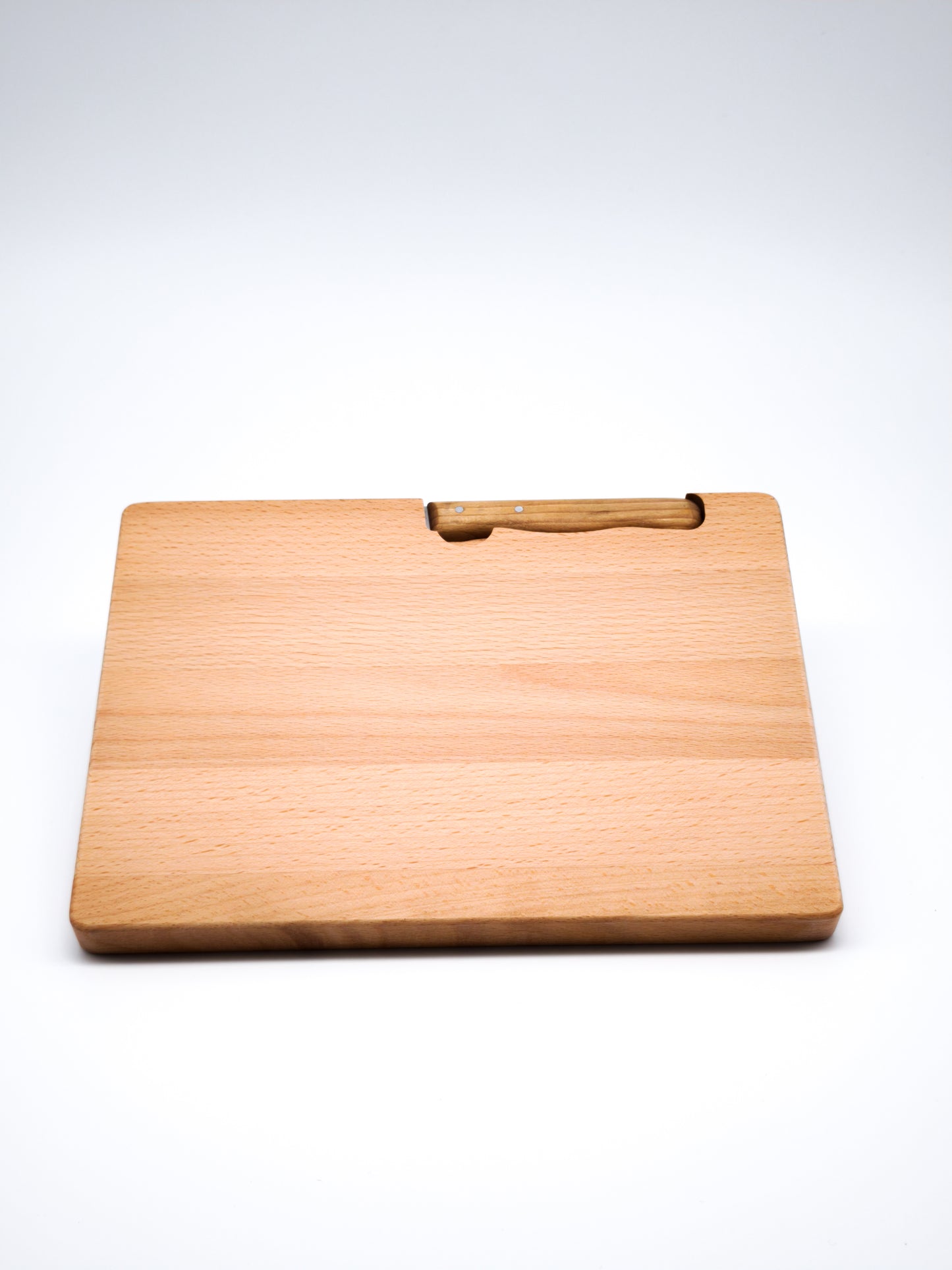 Vesperbrett mit Messer