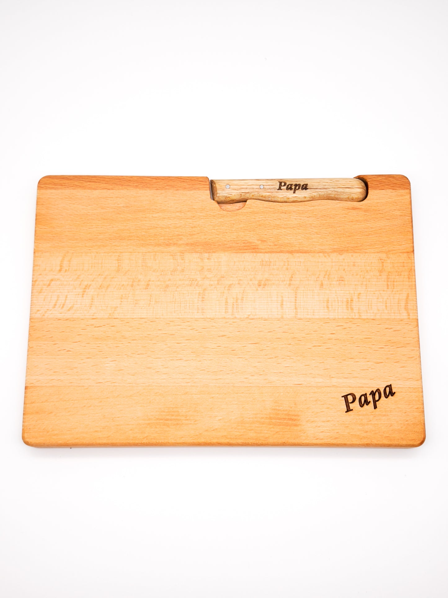 Vesperbrett mit Messer